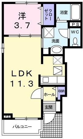 アドラブール　ラシュレの物件間取画像